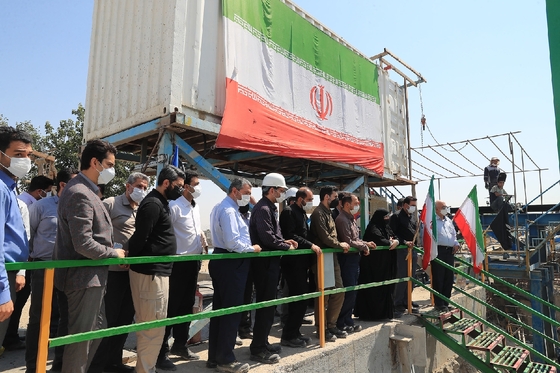 بازدید اعضای شورای اسلامی شهر مشهد از خطوط قطار شهری مشهد
