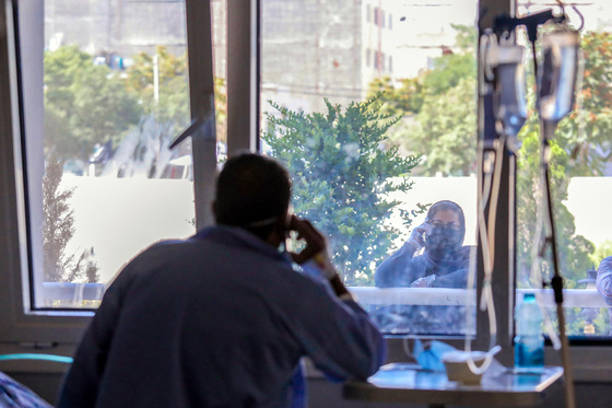 بیمارستان شهید هاشمی نژاد مشهد در پیک پنجم کرونا