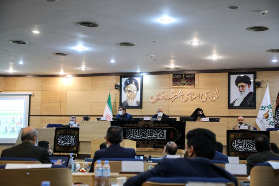 پنجمین صحن علنی شورای اسلامی شهر مشهد 