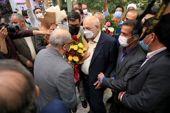 استقبال از سه عضو کاروان پارالمپیک کشور در مشهد