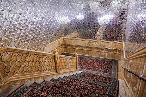 هنر معماری اسلامی در رواق دارالمرحمه حرم مطهر رضوی