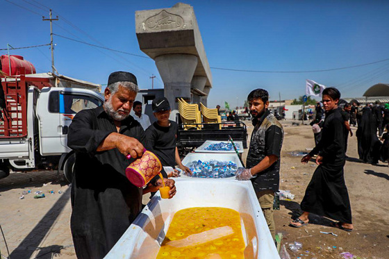 در مسیر کربلا