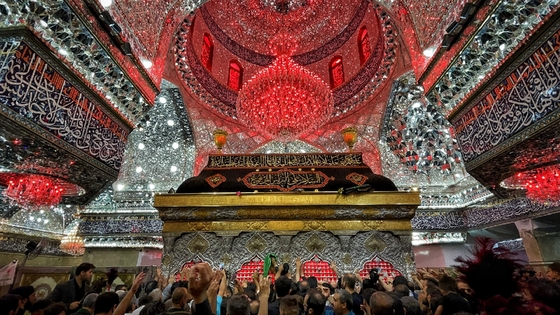 کربلای معلی در شب زیارتی سیدالشهدا