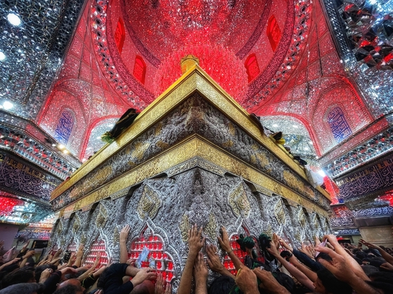 کربلای معلی در شب زیارتی سیدالشهدا