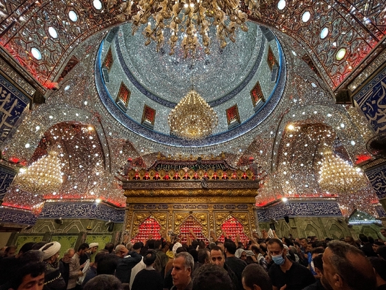 کربلای معلی در شب زیارتی سیدالشهدا