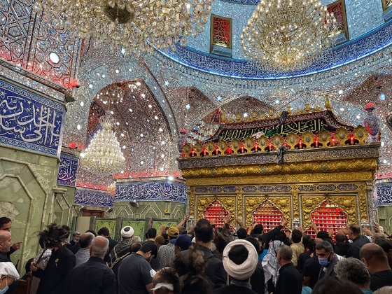 کربلای معلی در شب زیارتی سیدالشهدا