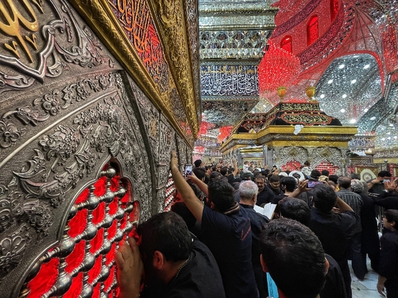 کربلای معلی در شب زیارتی سیدالشهدا