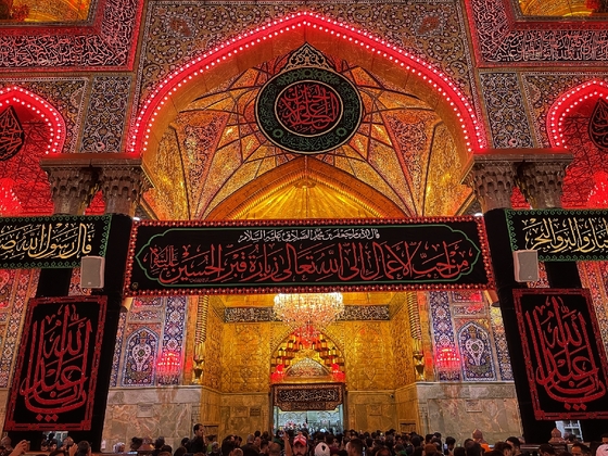 کربلای معلی در شب زیارتی سیدالشهدا