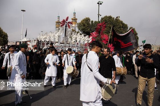 عزاداری روز شهادت امام رضا علیه اسلام در مشهد