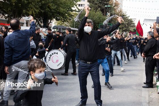 عزاداری روز شهادت امام رضا علیه اسلام در مشهد