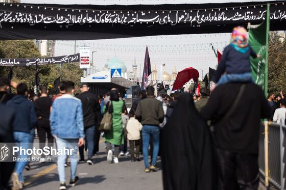 عزاداری روز شهادت امام رضا علیه اسلام در مشهد