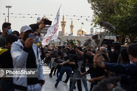 عزاداری روز شهادت امام رضا علیه اسلام در مشهد