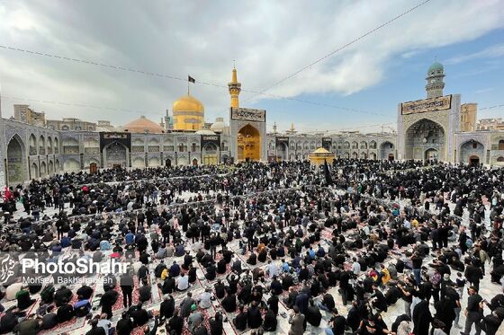 عزاداری روز شهادت امام رضا علیه اسلام در مشهد