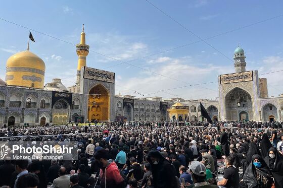 عزاداری روز شهادت امام رضا علیه اسلام در مشهد