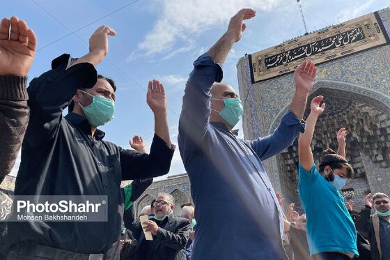 عزاداری روز شهادت امام رضا علیه اسلام در مشهد