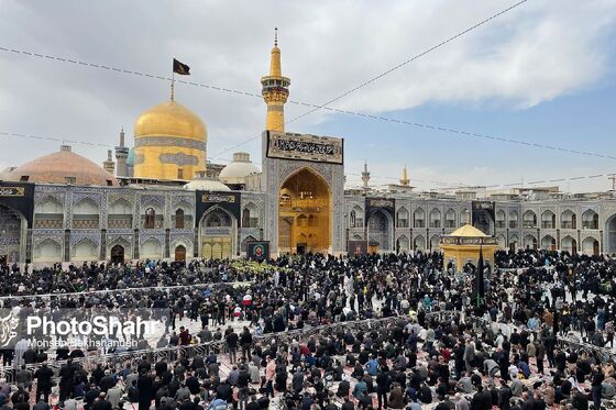 عزاداری روز شهادت امام رضا علیه اسلام در مشهد