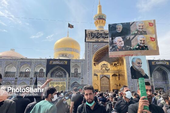 عزاداری روز شهادت امام رضا علیه اسلام در مشهد