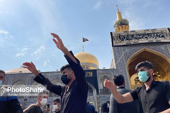 عزاداری روز شهادت امام رضا علیه اسلام در مشهد