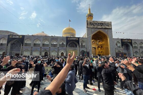 عزاداری روز شهادت امام رضا علیه اسلام در مشهد
