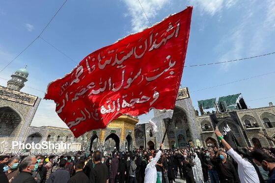 عزاداری روز شهادت امام رضا علیه اسلام در مشهد