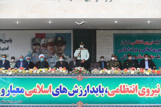 صبحگاه مشترک نیروی انتظامی خراسان رضوی