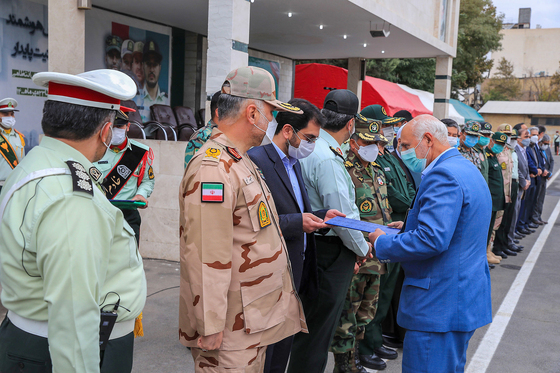 صبحگاه مشترک نیروی انتظامی خراسان رضوی
