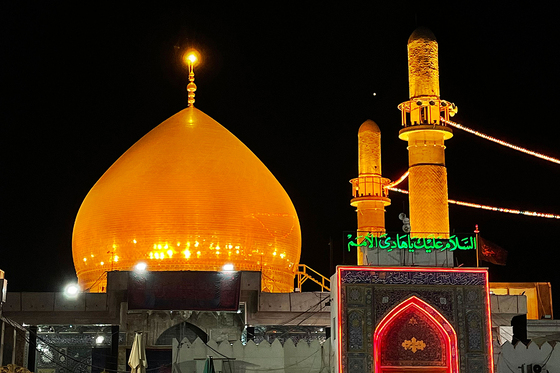 مقبره امامین عسگرین در شهر سامرا