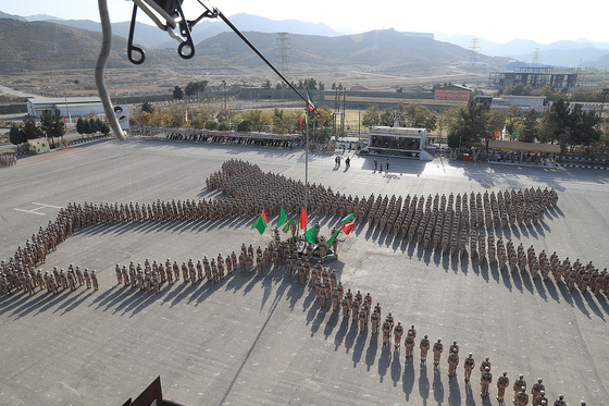 آیین دانش‌آموختگی مرزبانان خراسان رضوی