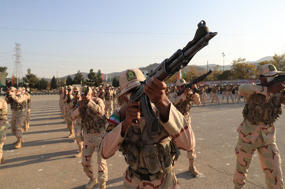 آیین دانش‌آموختگی مرزبانان خراسان رضوی