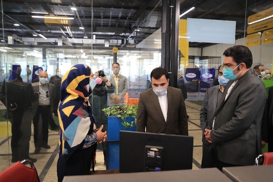 بازدید وزیر ارتباطات از پارک ارتباطات و فناوری کشور در مشهد