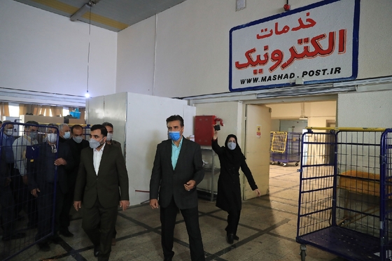 بازدید وزیر ارتباطات از پارک ارتباطات و فناوری کشور در مشهد