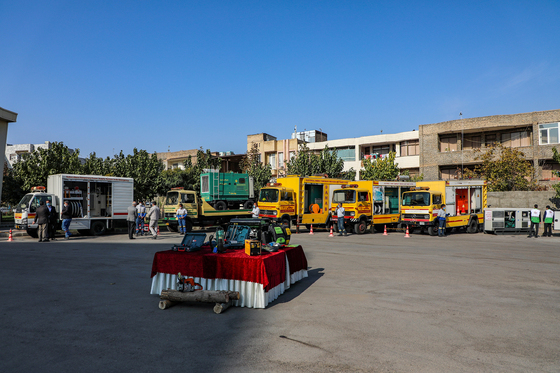 رزمایش مشترک مدیریت سیستم های برق اضطراری مشترک شهرداری و شرکت توزیع برق مشهد 
