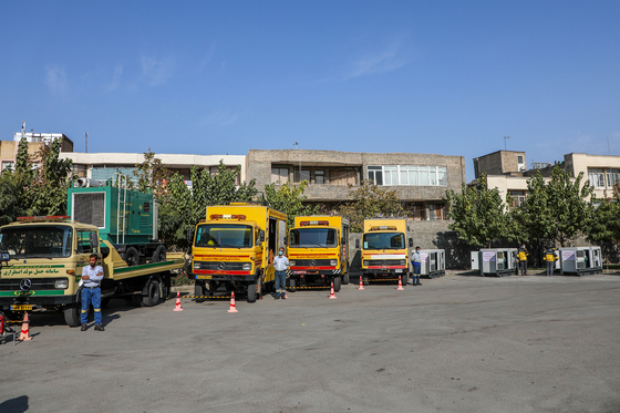 رزمایش مشترک مدیریت سیستم های برق اضطراری مشترک شهرداری و شرکت توزیع برق مشهد 