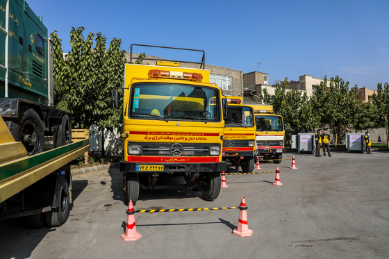 رزمایش مشترک مدیریت سیستم های برق اضطراری مشترک شهرداری و شرکت توزیع برق مشهد 