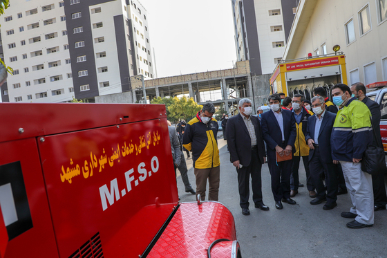 رزمایش مشترک مدیریت سیستم های برق اضطراری مشترک شهرداری و شرکت توزیع برق مشهد 