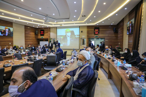 افتتاح ساختمان ستادی سازمان انتقال خون خراسان رضوی 