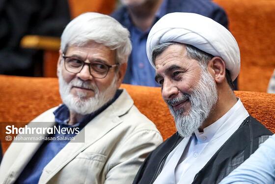 گزارش تصویری | آیین نکوداشت مجید نظافت‌یزدی و ابوطالب مظفری در مشهد