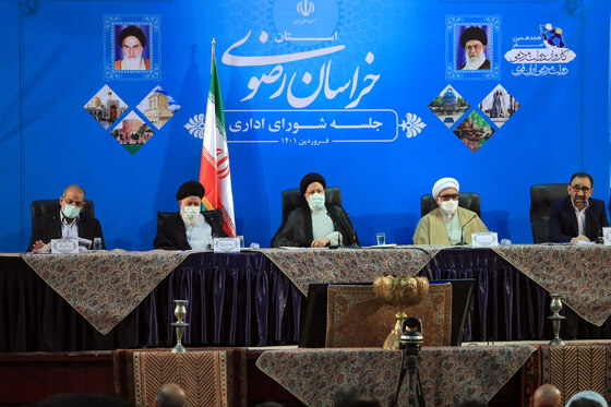 جلسه شورای اداری خراسان رضوی با حضور رییس جمهور