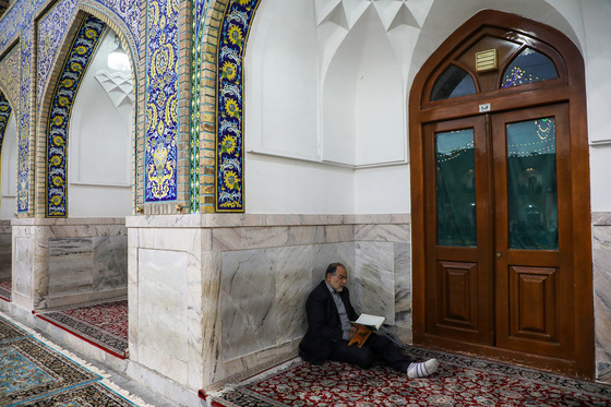 مراسم ترتیل‌خوانی قرآن کریم در حرم مطهر رضوی
