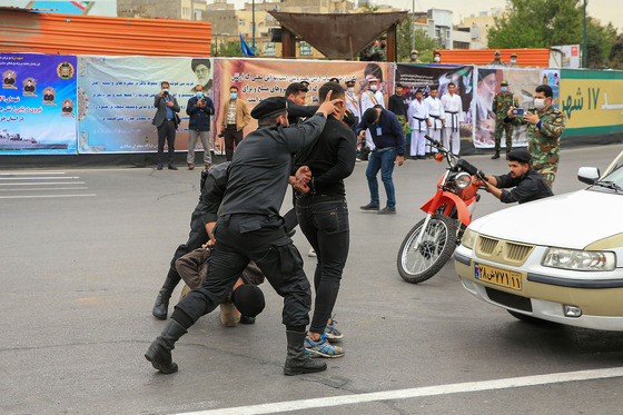 مراسم رژه روز ارتش در مشهد‎‎
