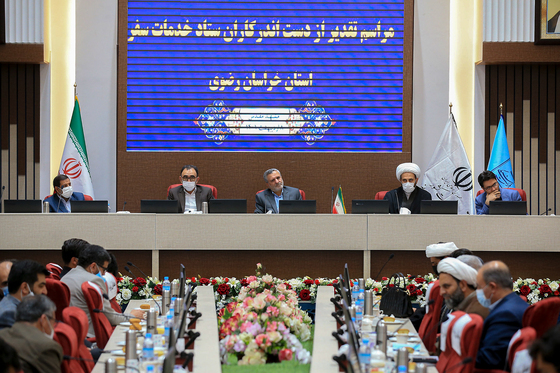 تقدیر دست اندرکاران ستاد خدمات سفر خراسان رضوی با حضور معاون اجرایی رییس جمهور‎‎