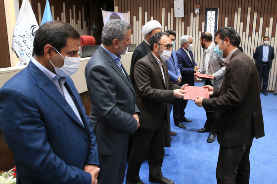 تقدیر دست اندرکاران ستاد خدمات سفر خراسان رضوی با حضور معاون اجرایی رییس جمهور‎‎