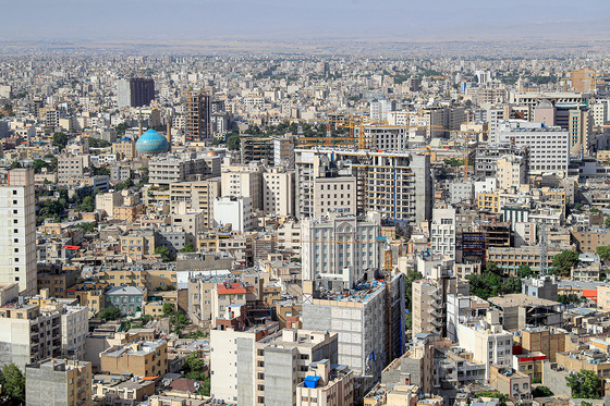 تصاویر هوایی از شهر مشهد و حرم مطهر رضوی