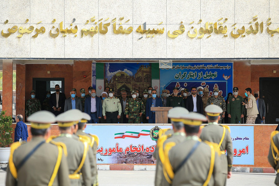 صبحگاه مشترک نیروهای مسلح استان خراسان رضوی