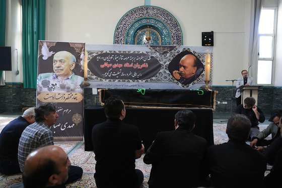 تشییع پیکر مرحوم «مهدی صباغی»