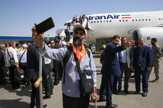  نخستین پرواز اعزام حاجیان از فرودگاه بین المللی شهید هاشمی نژاد 