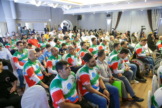  تجلیل از مدال‌آوران پاراالمپیکی