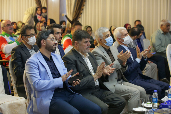  تجلیل از مدال‌آوران پاراالمپیکی