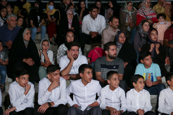 جشن شب عید غدیر در بوستان کوهسنگی مشهد