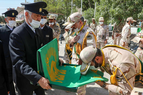 آیین دانش‌آموختگی فراگیران مرکز آموزش مرزبانی خراسان‌ رضوی‎‎